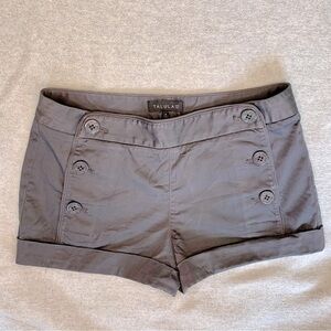 Aritzia Talula Starboard Shorts Dark Grey Size 0